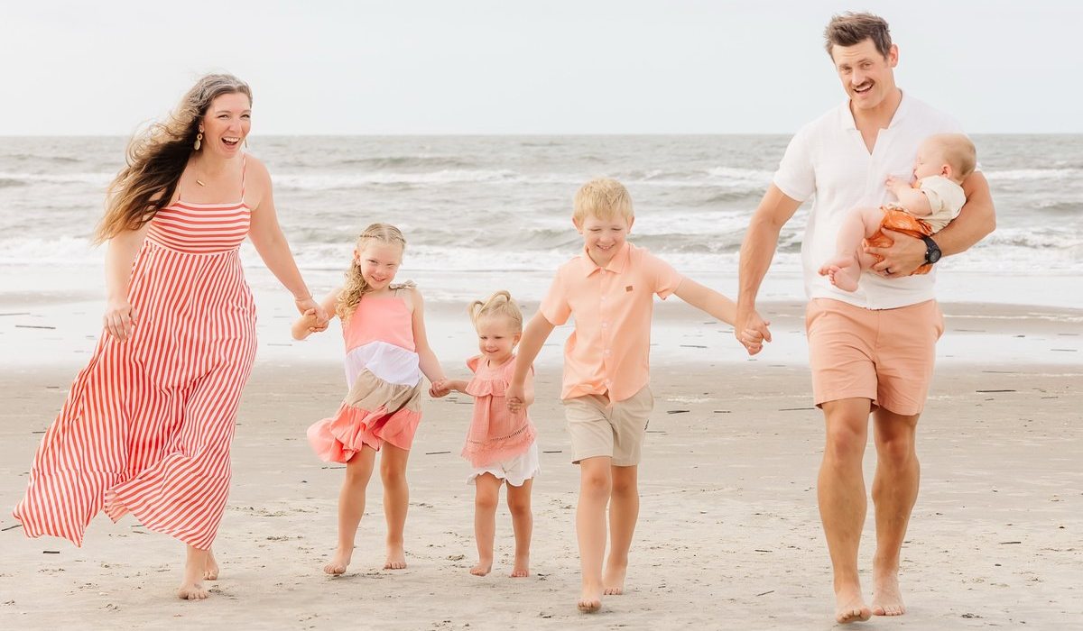 Chris Lemmel with his family